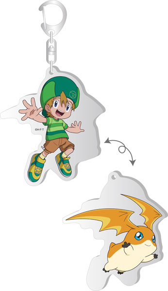 デジモンアドベンチャー: チェンジングアクリルキーホルダー 全8種 エコバッグ ブルジュラ】キャラクターグッズ / デジモンアドベンチャー