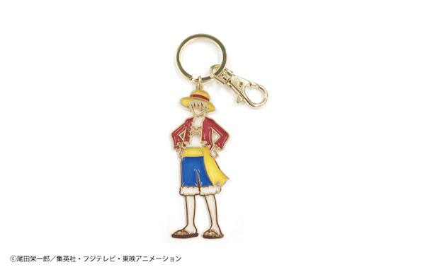 ONE PIECE ステンドグラス風キーチェーン モンキー・D・ルフィ 新世界