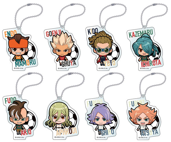 SD アクリルキーホルダー イナズマイレブン イナイレ イナズマイレブン SD フェア」がChugaionlineで開催！全45種の缶バッジ