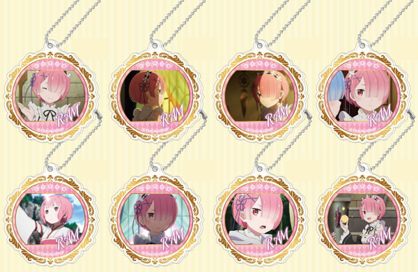 デコフレアクリルキーホルダー Re：ゼロから始める異世界生活 Vol.2 ラムBOX 10個入りBOX[バンダイ]《在庫切れ》