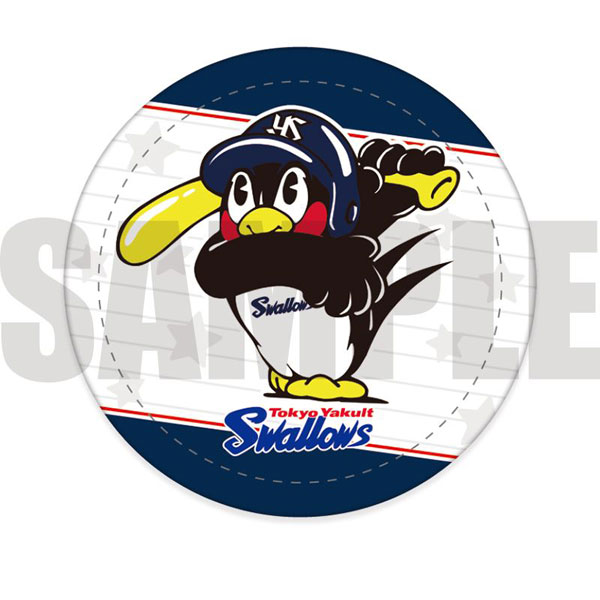 東京ヤクルトスワローズ レザーバッチ デザインI(つば九郎