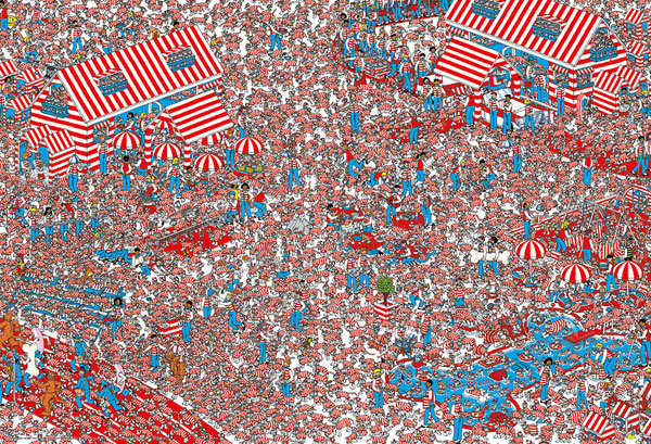 ジグソーパズル Where’s Wally？ ウーフの国 1000マイクロピース (M81-727)[ビバリー]《在庫切れ》