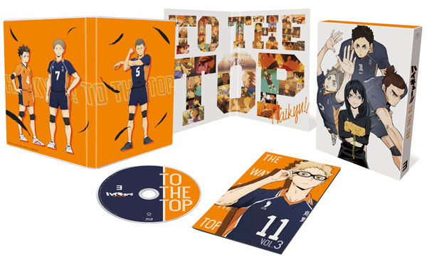 BD ハイキュー！！ TO THE TOP Vol.3 Blu-ray 初回生産限定版[東宝]《在庫切れ》