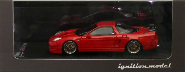 ★美品!★HONDA NSX RED 1/43 EIDOLON 1/43 HONDA NSX-R GT (NA2) 2005 New Formula Red