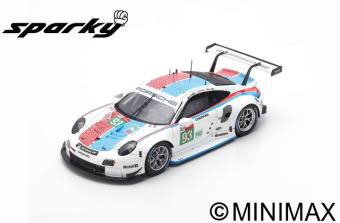 1/64 Porsche 911 RSR No.93 Porsche GT Team 3rd LMGTE Pro class 24H Le Mans 2019 P. Pilet - E. Bamber - N. Tandy[スパーク]《在庫切れ》