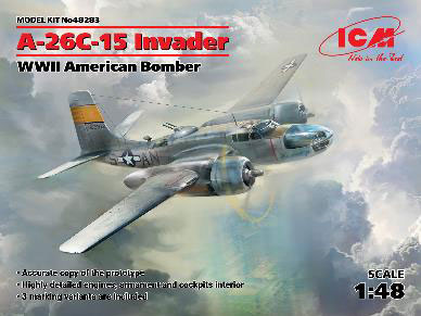 1/48 A-26C-15 インベーダー プラモデル[ICM]