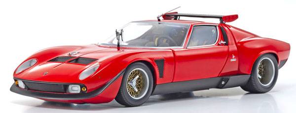 KYOSHOオリジナル 1/18 ランボルギーニ ミウラ SVR (レッド