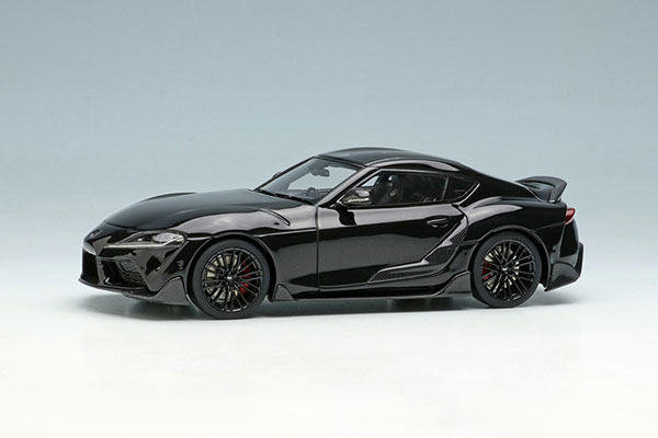 1/43 トヨタGRスープラ2019 TRD パッケージ ブラックメタリック[メイクアップ]【送料無料】《在庫切れ》