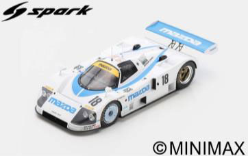 1/18 Mazda 787 B No.18 24H Le Mans 1991 S. Johansson - D. Kennedy - M. S. Sala[スパーク]《在庫切れ》