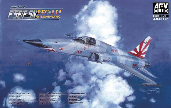1/48 F-5E タイガーII シャークノーズ プラモデル（再販）[AFVクラブ 
