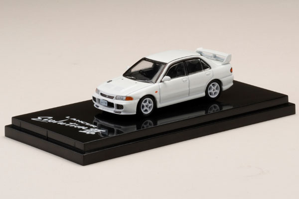 1/64 三菱ランサー GSR Evolution III (CE9A) スコーティアホワイト[ホビージャパン]《在庫切れ》