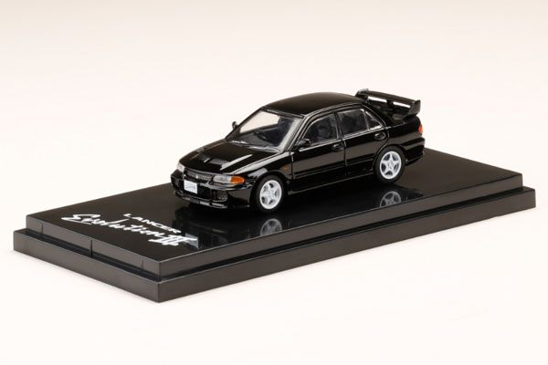 1/64 三菱ランサー GSR Evolution III (CE9A) ピレネーブラック[ホビージャパン]《在庫切れ》
