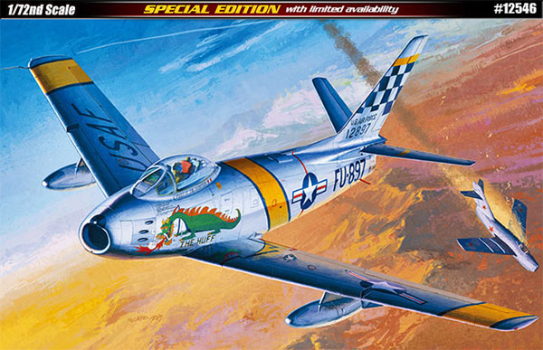 1/72 F-86F セイバー “朝鮮戦争” プラモデル[アカデミー]《在庫切れ》