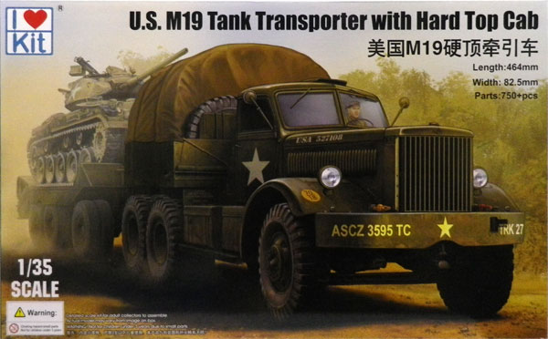 1/35 米陸軍 M19戦車運搬車 ハードトップキャブ [ILK63501] 1/35 米陸軍 M19戦車運搬車 ハードトップキャブ プラモデル[アイラブ