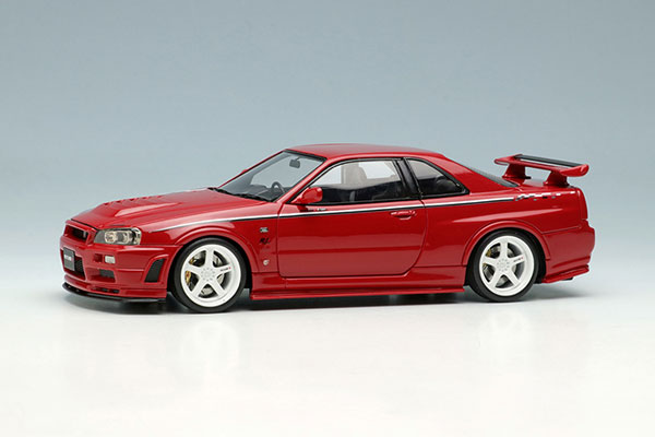 1/43 日産 スカイラインGT-R (BNR34) NISMO R-tune アクティブレッド