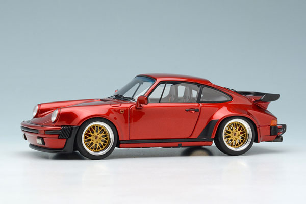 1/43 ポルシェ 930 ターボ 1988 キャンディレッド (ゴールドホイール