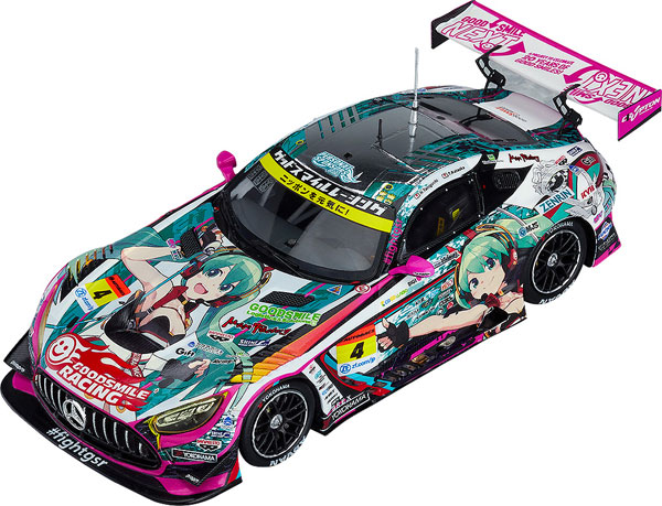 ミニカー 1/43 初音ミクGTプロジェクト グッドスマイル 初音ミク AMG 2020 SUPER GT Okayama Test ver.[グッドスマイルレーシング]《在庫切れ》