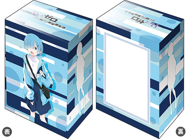 未開封デッキホルダー12個　re:⁠-ゼロから始める異世界生活　ラム＆レム deckcase_rezeross02_sample1-