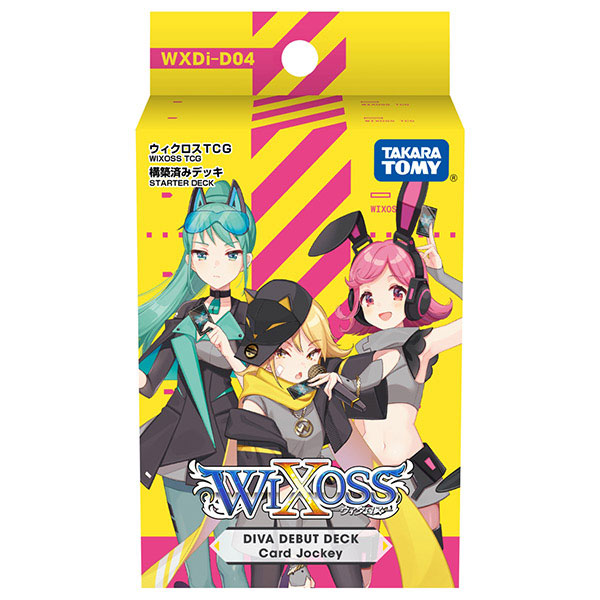 ウィクロスTCG 構築済みデッキ DIVA DEBUT DECK Card Jockey パック[タカラトミー]《在庫切れ》