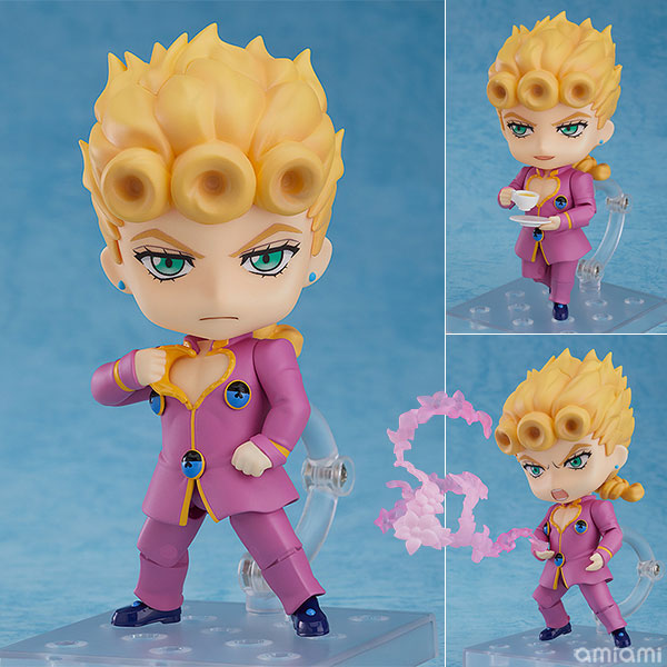 【中古】【特典】ねんどろいど TVアニメ「ジョジョの奇妙な冒険 黄金の風」 ジョルノ・ジョバァーナ(GOOD SMILE ONLINE SHOP、MEDICOS ONLINE SHOP限定)[メディコス・エンタテインメント]