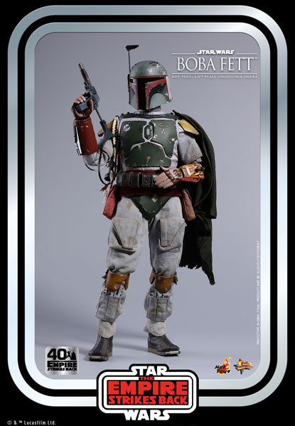 【特価良品】ボバ・フェット EP5 40周年記念版　ホットトイズ　HOTTOYS スターウォーズ STAR WARS ボバ・フェット