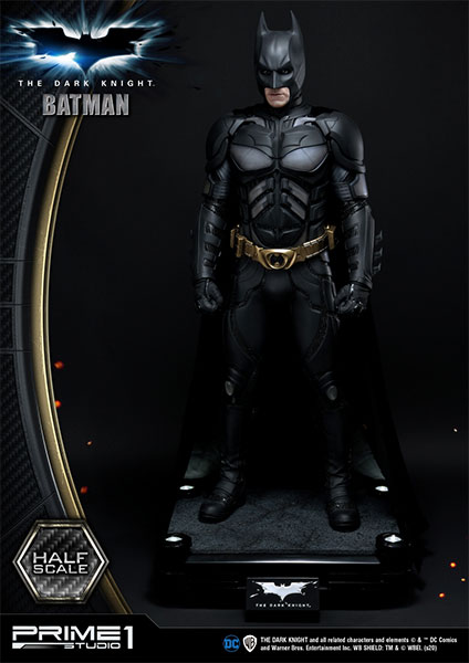 【前入金 銀行振込のみ】HDミュージアムマスターライン/ バットマン ダークナイト： バットマン 1/2 スタチュー HDMMDC-02[プライム1スタジオ]【同梱不可】【送料無料】《在庫切れ》
