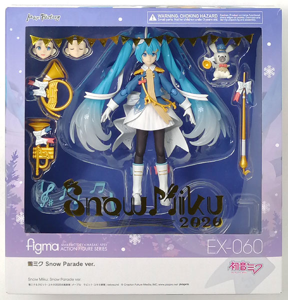 中古】(本体A/箱B)figma 雪ミク Snow Parade ver. (GOODSMILE ONLINE