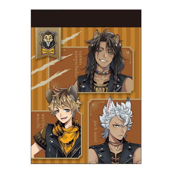 ツイステッドワンダーランド ミニメモ サバナクロー[カミオジャパン