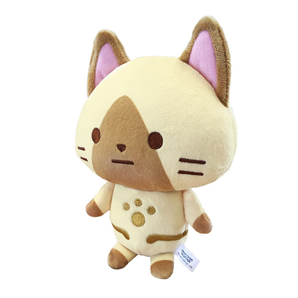 アイルー COSPA ぬいぐるみ　#モンスターハンター カプコン MHWIのアイルー人形がぬいぐるみに！イーカプコンで予約受付開始