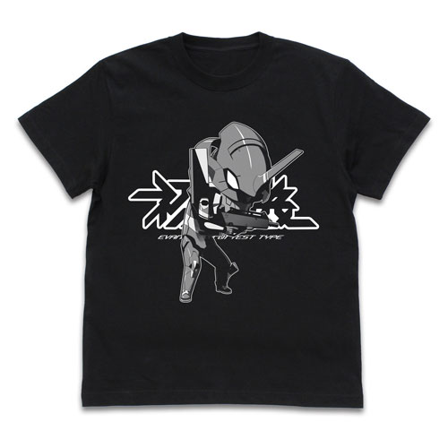 EVANGELION 初号機 Tシャツ デフォルメVer./BLACK-M[コスパ]