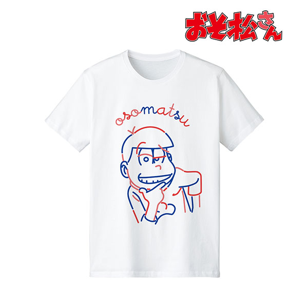 おそ松さん おそ松 ラインアート Tシャツ メンズ L[アルマビアンカ]《在庫切れ》