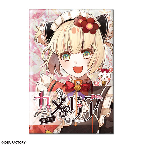 オランピアソワレ ホログラム缶バッジ デザイン09(カメリア