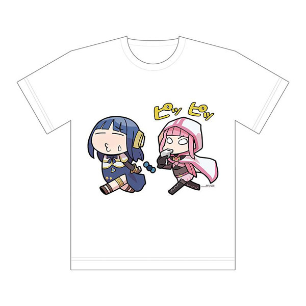 マギアレコード 魔法少女まどか☆マギカ外伝 フルカラーTシャツ(七海やちよ＆いろはちゃん/運動) XLサイズ[カーテン魂]《在庫切れ》