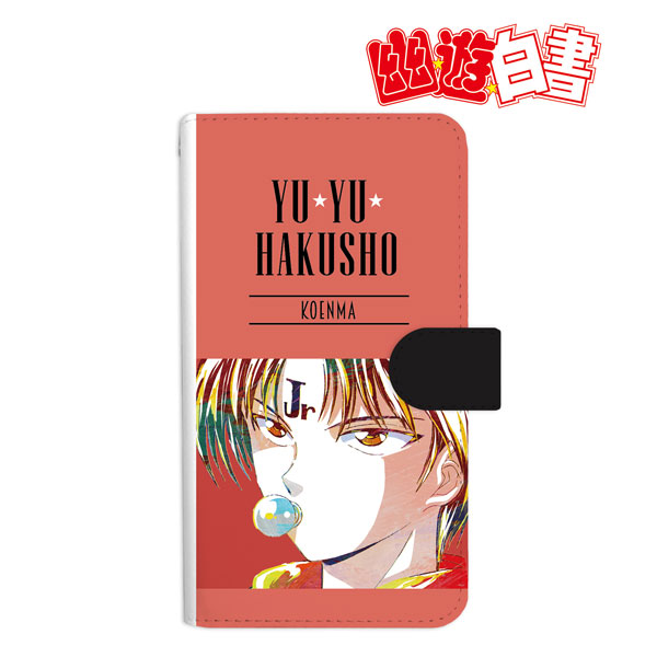 幽☆遊☆白書 コエンマ Ani-Art 手帳型スマホケース(Mサイズ)[アルマビアンカ]《在庫切れ》