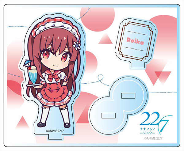 ナナニジ　初期キャラクター11人アクリルスタンド　斎藤ニコル・滝川みう・佐藤麗華 TVアニメ「22/7(ナナブンノニジュウニ)」 アクリルスタンド 佐藤麗華