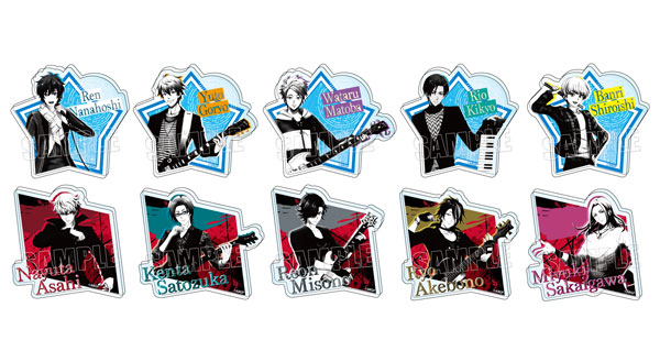 アルゴナビス from BanG Dream！ モノトーンアクリルバッジ 10個入りBOX[NEO GATE]《在庫切れ》