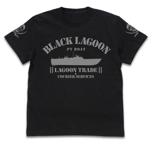 ブラック・ラグーン ラグーン号 Tシャツ/BLACK-S[コスパ]