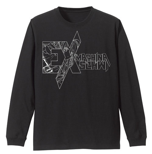 ノーゲーム・ノーライフ ゼロ シュヴィ 袖リブロングスリーブTシャツ/BLACK-M[コスパ]《在庫切れ》