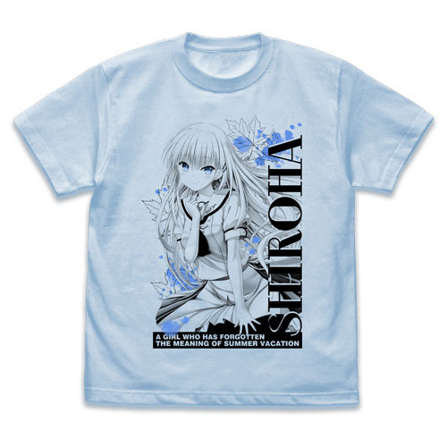 Summer Pockets REFLECTION BLUE 鳴瀬しろは Tシャツ Ver2.0/LIGHT BLUE-M[コスパ]