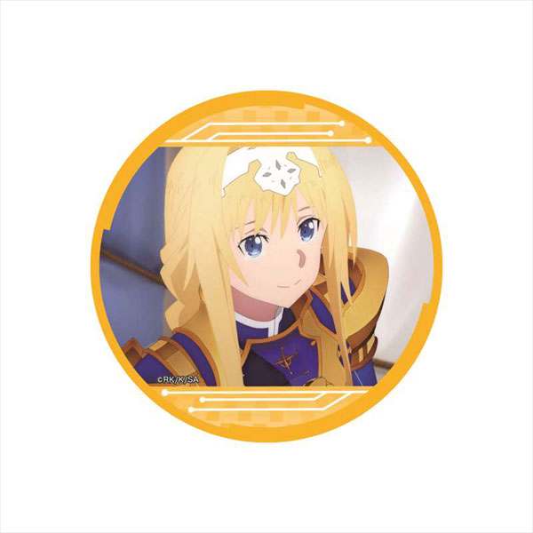 ソードアート・オンライン アリシゼーション War of Underworld グリッター缶バッジ アリス[GRANUP]《在庫切れ》