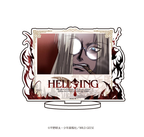 キャラアクリルフィギュア Hellsing 02 インテグラル ファルブルケ ウィンゲーツ ヘルシング A3 在庫切れ