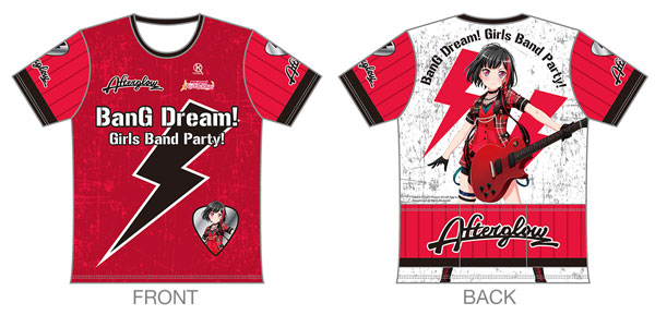 バンドリ!ガールズバンドパーティ!!美竹蘭verツーリングTシャツsize L バンドリ！ ガールズバンドパーティ！ ツーリングTシャツ 美竹蘭Ver.(L