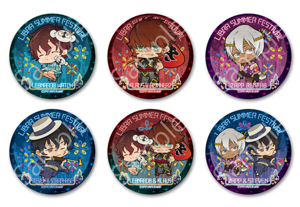 血界戦線＆BEYOND トレーディングジュエリー缶バッジ 夏祭りver. 6個