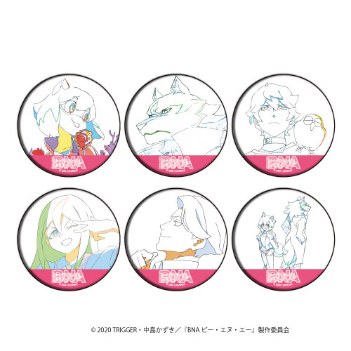 缶バッジ「BNA」03/原画 6個入りBOX[A3]《在庫切れ》