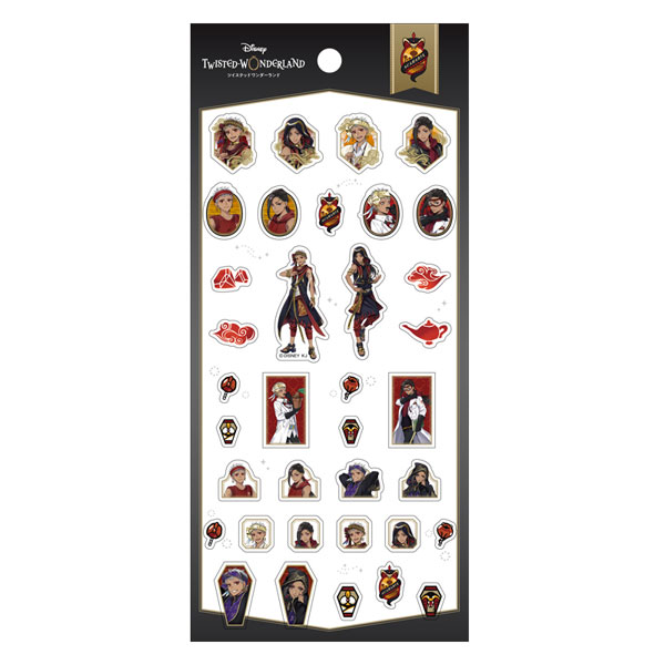 ディズニー ツイステッドワンダーランド 平面ステッカー スカラビア[カミオジャパン]《在庫切れ》