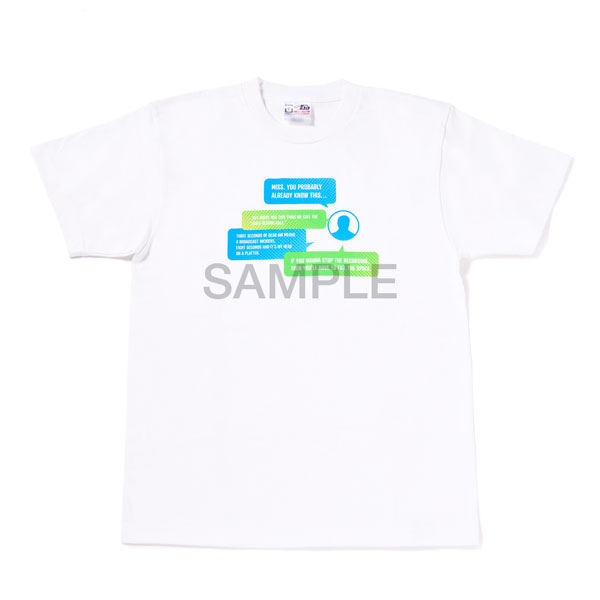 波よ聞いてくれ 麻藤さんのセリフTシャツ L[Tokyo Otaku Mode]【送料 