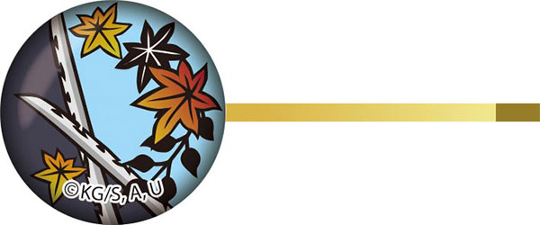 鬼滅の刃 ガラスヘアピン 嘴平伊之助[ツインクル]《在庫切れ》