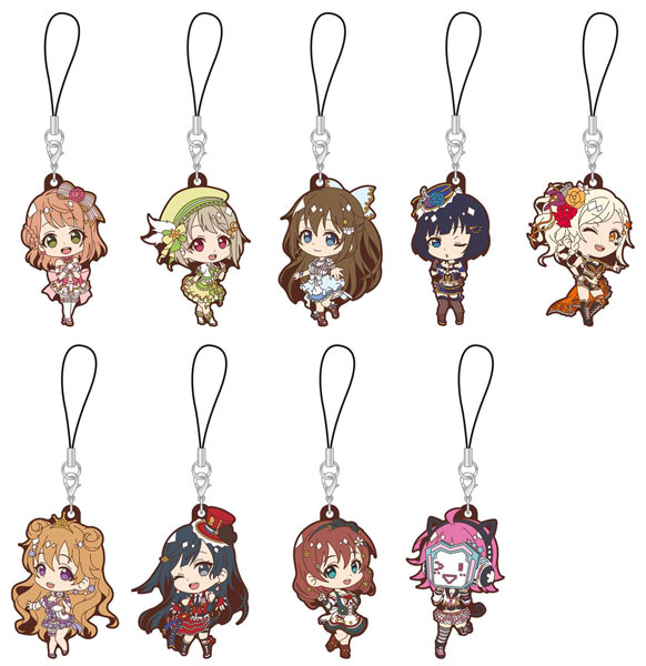 ラブライブ！スクフェスALL STARS ラバーストラップ虹ヶ咲学園