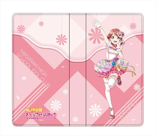 【恋愛運上昇】超高品質！希少！MN107虹入ピンクアメジストクラスター⭐️色濃い ラブライブ！虹ヶ咲学園スクールアイドル同好会 手帳型スマホケース