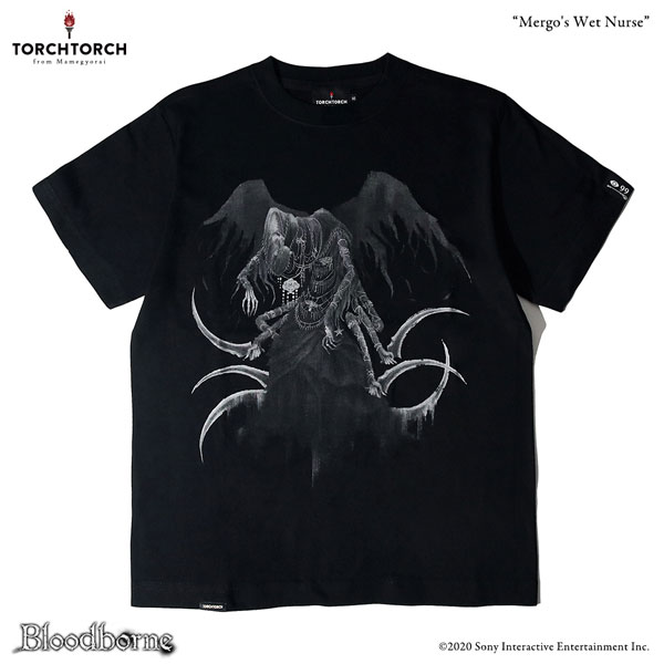 Bloodborne × TORCH TORCH/ Tシャツコレクション： メルゴーの乳母 ブラック XL[TORCH TORCH]《在庫切れ》